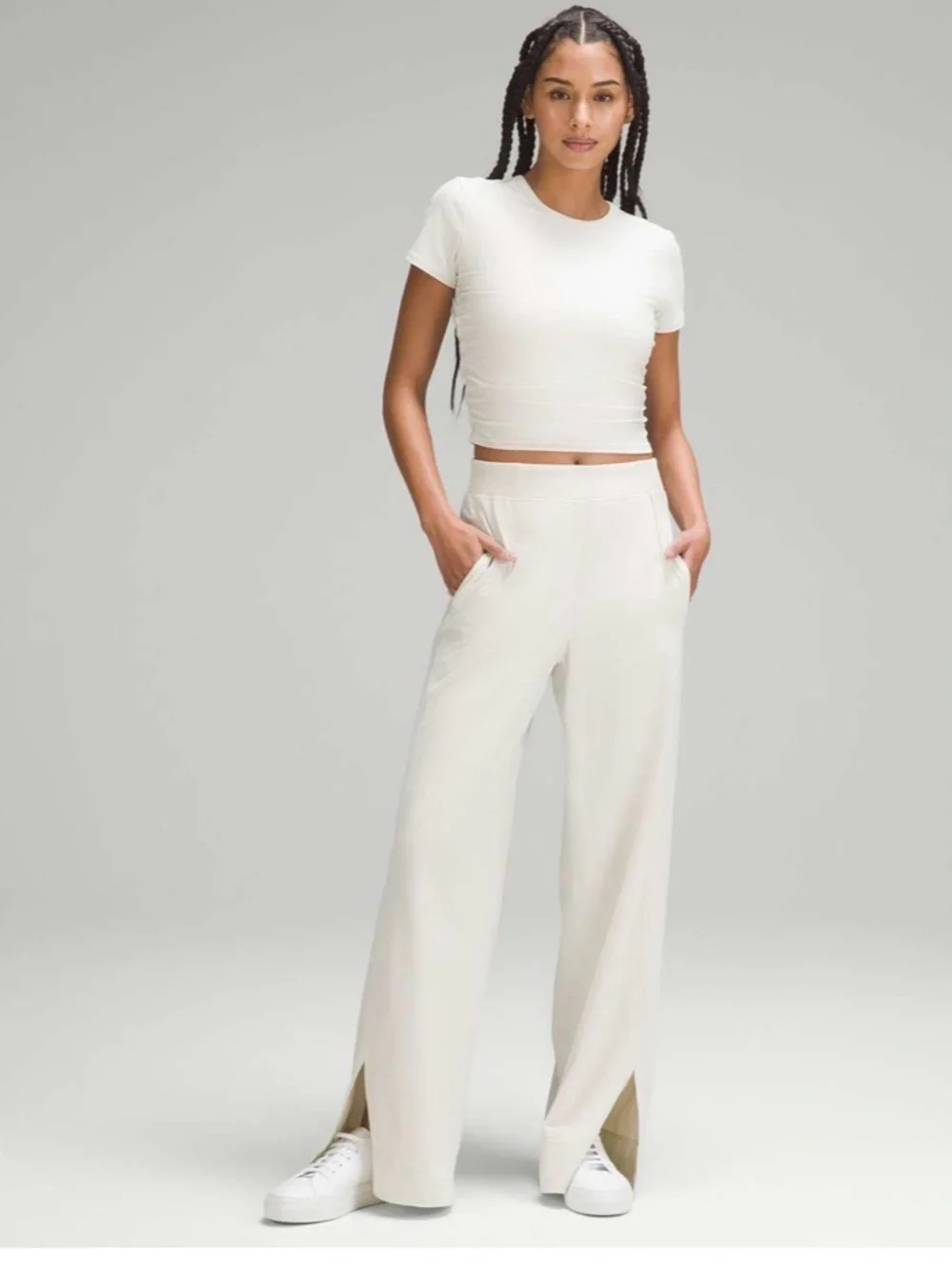 Lululemon Stretch Woven Wide-Leg High-Rise Pant